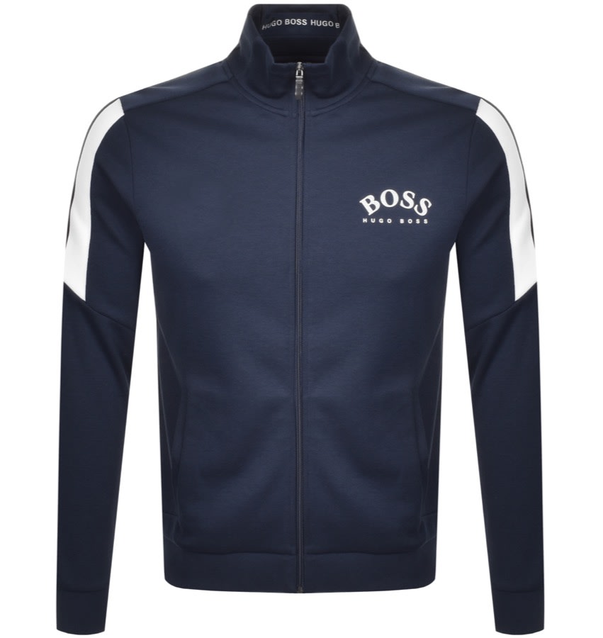 Alternative Image for ProductBOSS Skaz Full Zip Sweatshirt Navy1